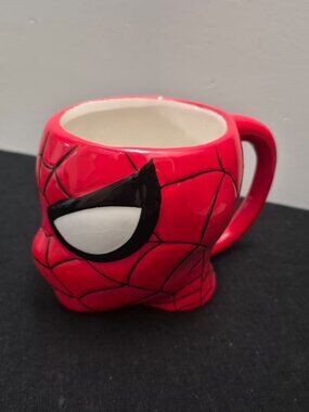 Zak Marvel Spider-Man 3D Ceramic Mug Red Mask Coffee Cup 2022 5"